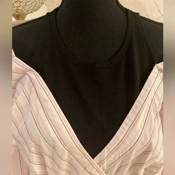 Maje Asymmetrical Off-Shoulder Bishop Sleeve Dress size 36 - Picture 7 of 9